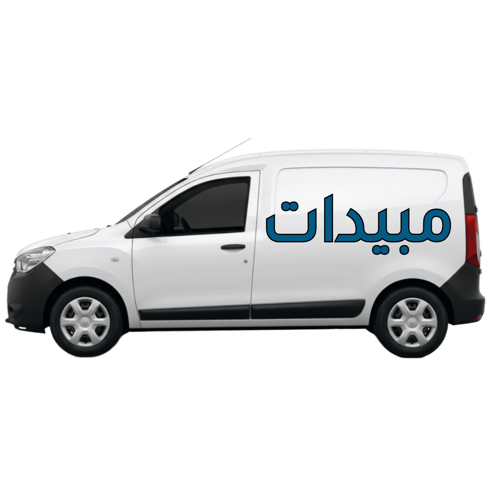 سيارة شركة مكافحة حشرات بالرياض مبيدات مع شعار الشركة